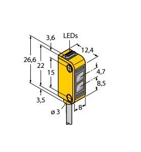 Opto Sensor Q12RB6LV