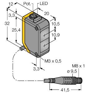 Opto Sensor Q20PDQ