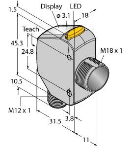 Opto-Sensor Q4XTILAF100-Q8