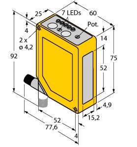Opto-Sensor Q60BB6LAF2000Q