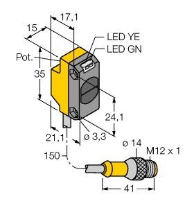 Opto-Sensor QS186EBQ5