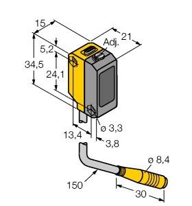 Opto Sensor QS18VP6AFF200Q