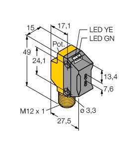 Opto Sensor QS18VP6FPQ8