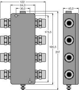 PROFIBUS-PAIP67 JBBS-48-T615B/EX