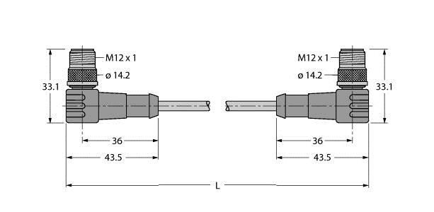 PUR-Kabelmantel WSC-WSC5701-2M