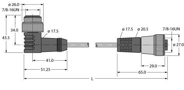 PVC-Kabelmantel WSM RKM 5711-4M