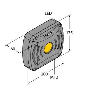 Schreib-Lesegerät UHF TN866-Q175L200-H1147