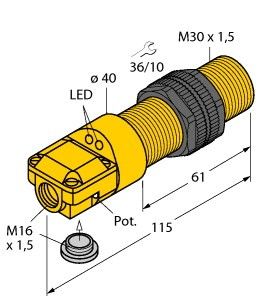 Sensor BC10-P30SR-VP4X2/3GD