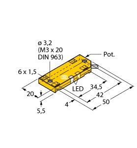 Sensor BC10-QF5.5-AN6X2 7M