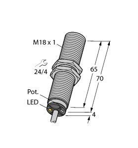 Sensor BC5-M18-RP4X