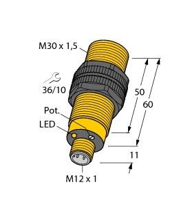 Sensor BCF10-S30-VP4X-H1141