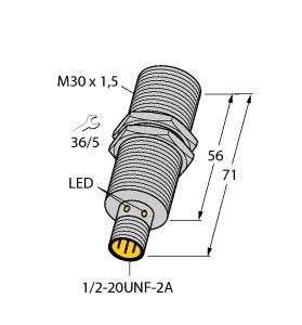 Sensor BI10UG30ADZ30X2B3131
