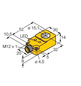 Sensor BI15RQ14AN6X2H1141