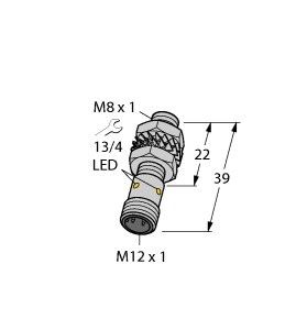 Sensor BI2-EG08K-VP6X-H1341