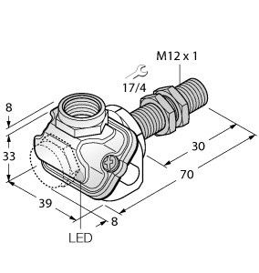 Sensor BI2-EM12WDTC-Y1X