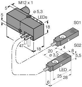 Sensor BI2-Q5.5 #1613006