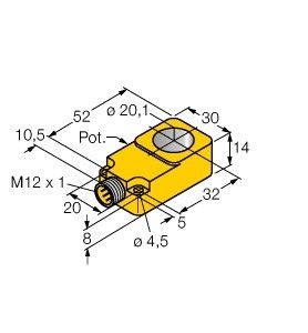 Sensor BI20R-Q14-LU-H1141
