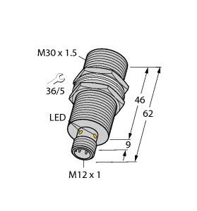 Sensor BI20UMT30VP6XH1141
