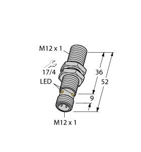 Sensor BI4U-M12-RP6X-H1141