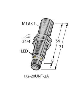Sensor BI5UG18ADZ30X2B3331