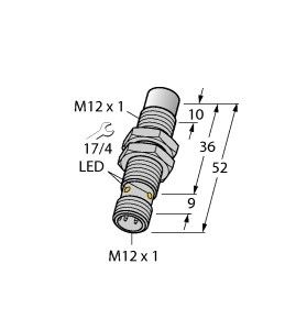 Sensor NI10UEM12WDAN6XH1141