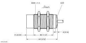 Sensor NI15-M30-RDZ3X
