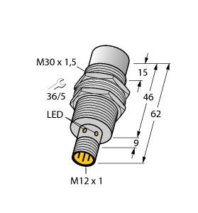 Sensor NI20UMT30VP4XH1141
