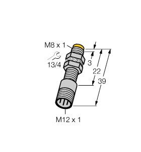Sensor NI3-EG08K-Y1-H1341