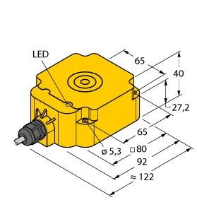 Sensor NI60-Q80-Y1X