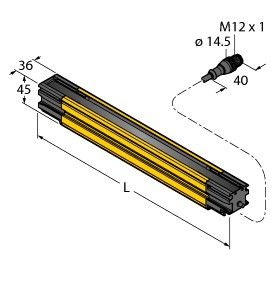 Sicherheitslichtvorhang SLLE40-1330P8