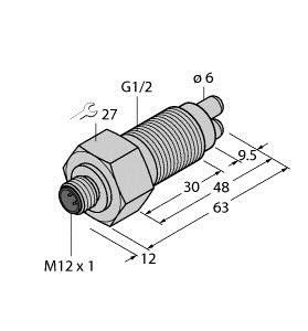 Strömungssensor FCSGL12A4NAEX0H1141A