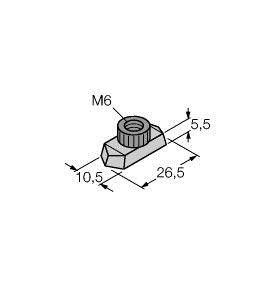 Tragschienenmutter BSS-TSM 2pcs
