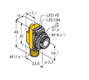 Ultraschallsensor QS18UPAEQ8