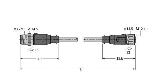 Verbindungsleitung RSSD-RKSD-4416-1M