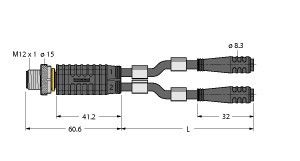 Zweifachverteiler VBRS4.4-2 #6630444