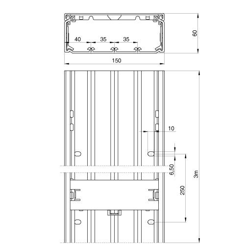 Installationskanal 73085-04