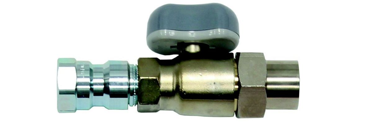 Gaskugelhahn-Durchgang 300849