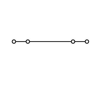 4-Leiter-Durchgangsklemme 2202-6403