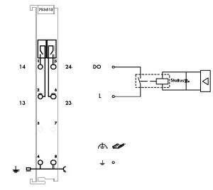 Digitale Ausgangsklemme 753-513