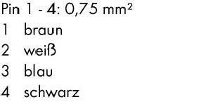 Power Kabel 756-3101/040-100