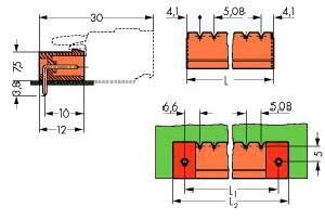Stiftleiste 231-568/001-000
