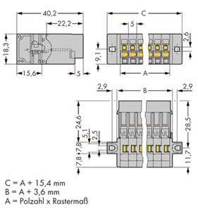 Stiftleiste 769-610/002-000
