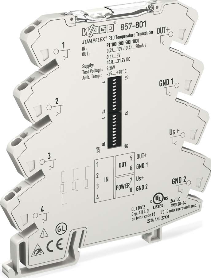 Temperaturmessumformer 857-801