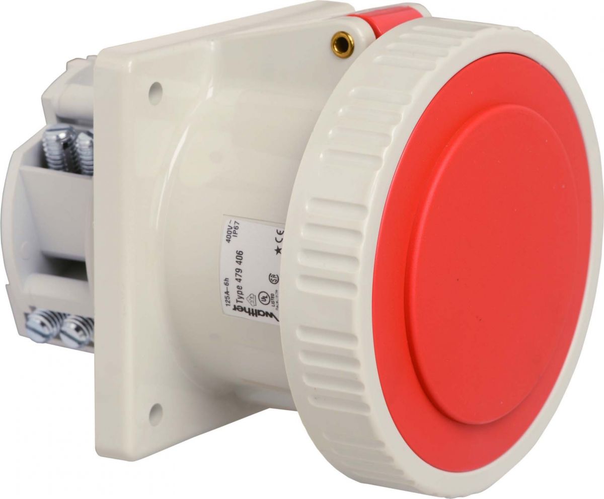Anbaudose gerade 125A 479404