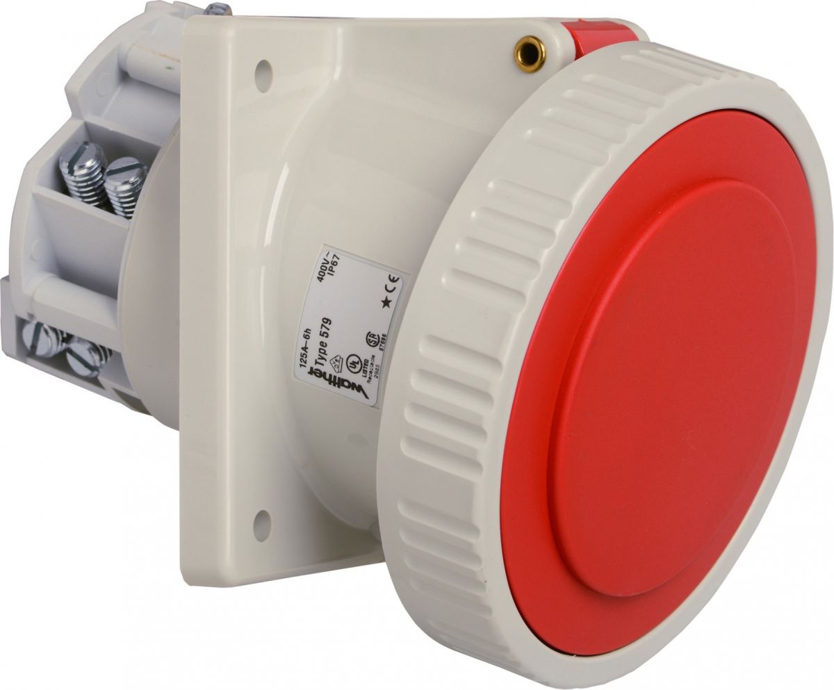 Anbaudose schräg 125A 579NI
