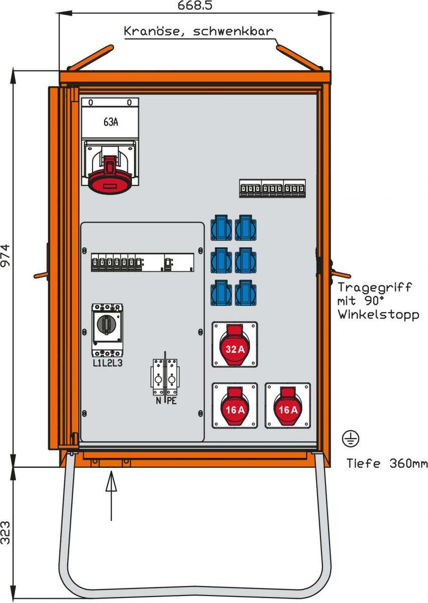 Verteilerschrank WV0369R1