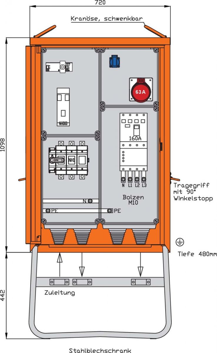 Verteilerschrank WV0453R1