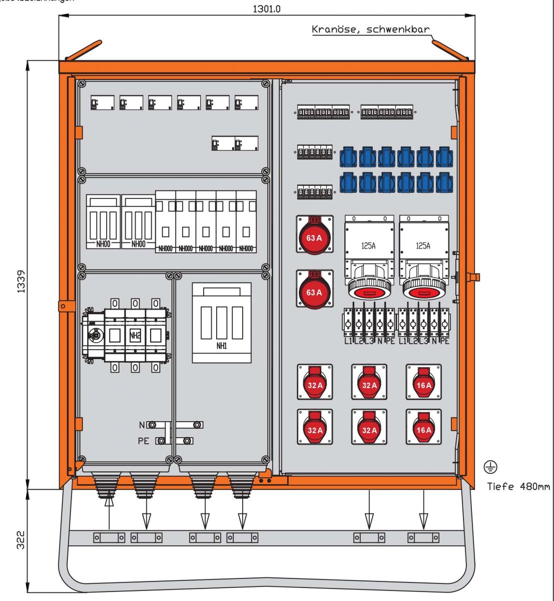 Verteilerschrank WV0624R1
