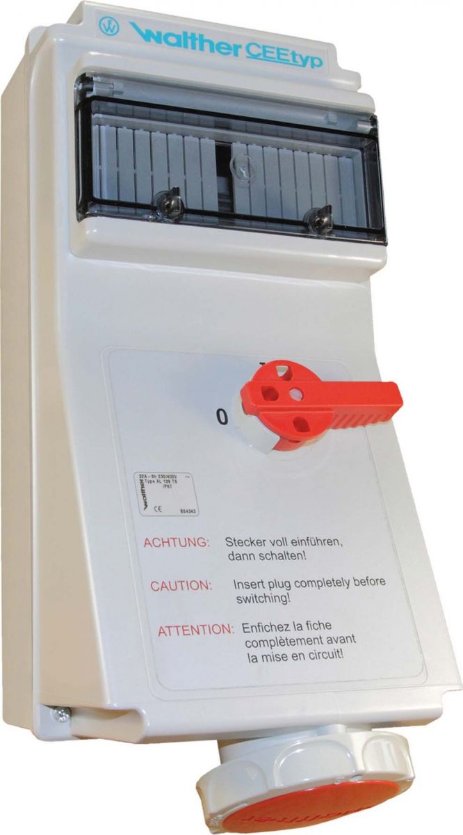 Wandsteckdose 16A AL119409TS