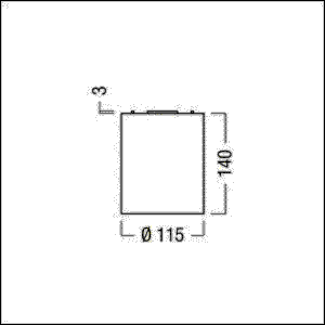 LED-Deckeneinbauleuchte MICROS2 SC #60300053